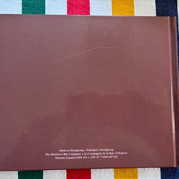 UNUSED Hardcover HBC Address Book with authentic details of original prints. - Picture 2 of 9